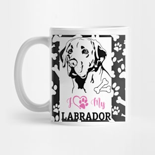 I love my labrador Mug